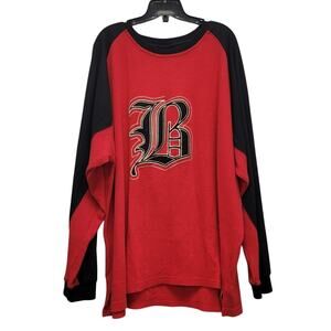 Brooklyn Xpress Mens XXL 100% Cotton Waffled Long Sleeve Crew Neck Tee Shirt